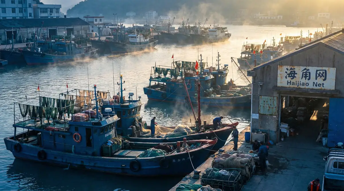 渔港码头丰收景象 - 黑料大赛